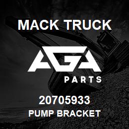 20705933 Mack Truck PUMP BRACKET | AGA Parts