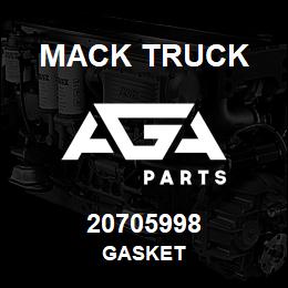 20705998 Mack Truck GASKET | AGA Parts