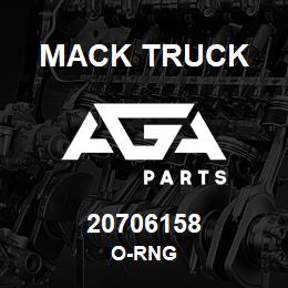 20706158 Mack Truck O-RNG | AGA Parts