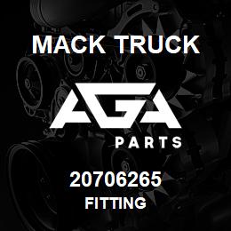 20706265 Mack Truck FITTING | AGA Parts