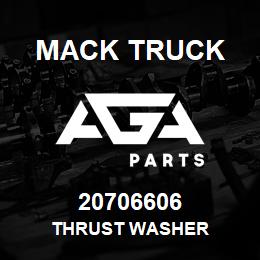 20706606 Mack Truck THRUST WASHER | AGA Parts