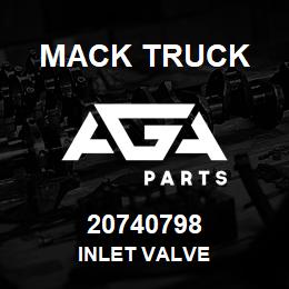 20740798 Mack Truck INLET VALVE | AGA Parts