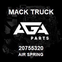 20755320 Mack Truck AIR SPRING | AGA Parts