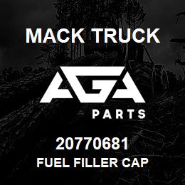 20770681 Mack Truck FUEL FILLER CAP | AGA Parts