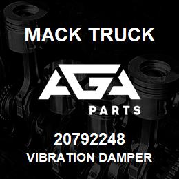 20792248 Mack Truck VIBRATION DAMPER | AGA Parts