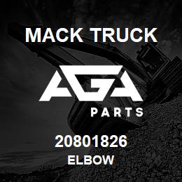 20801826 Mack Truck ELBOW | AGA Parts