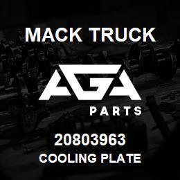 20803963 Mack Truck COOLING PLATE | AGA Parts