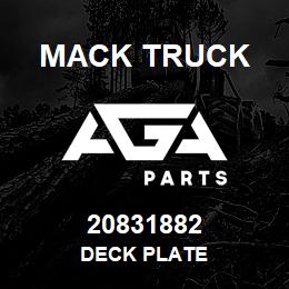 20831882 Mack Truck DECK PLATE | AGA Parts