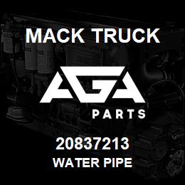 20837213 Mack Truck WATER PIPE | AGA Parts