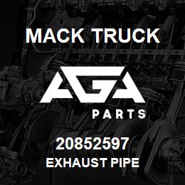 20852597 Mack Truck EXHAUST PIPE | AGA Parts