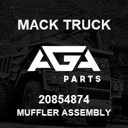 20854874 Mack Truck MUFFLER ASSEMBLY | AGA Parts