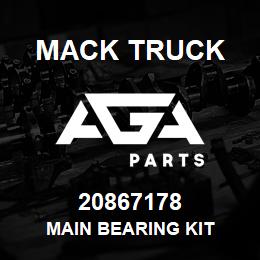 20867178 Mack Truck MAIN BEARING KIT | AGA Parts