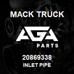 20869338 Mack Truck INLET PIPE | AGA Parts