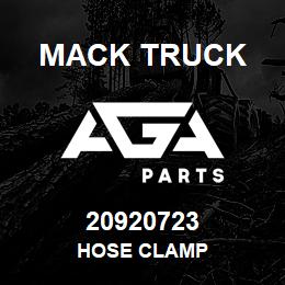 20920723 Mack Truck HOSE CLAMP | AGA Parts