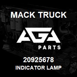 20925678 Mack Truck INDICATOR LAMP | AGA Parts