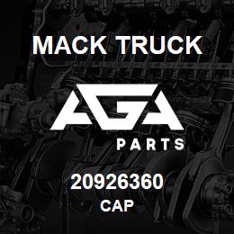 20926360 Mack Truck CAP | AGA Parts