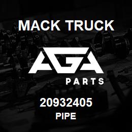 20932405 Mack Truck PIPE | AGA Parts