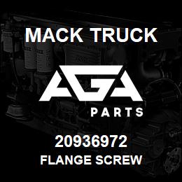 20936972 Mack Truck FLANGE SCREW | AGA Parts