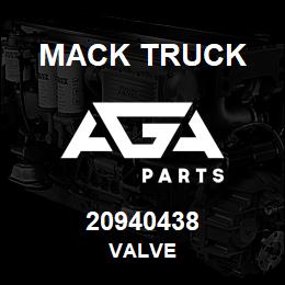 20940438 Mack Truck VALVE | AGA Parts