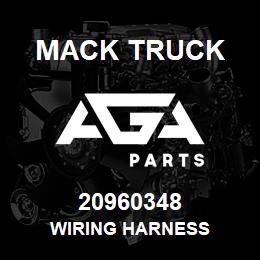 20960348 Mack Truck WIRING HARNESS | AGA Parts