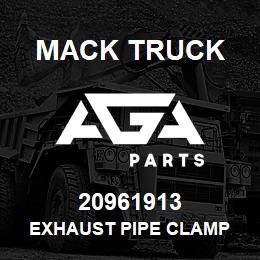 20961913 Mack Truck EXHAUST PIPE CLAMP | AGA Parts