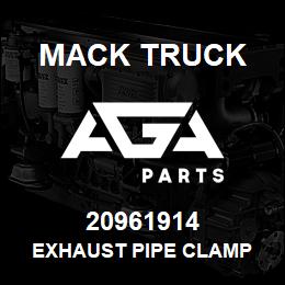 20961914 Mack Truck EXHAUST PIPE CLAMP | AGA Parts