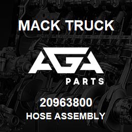 20963800 Mack Truck HOSE ASSEMBLY | AGA Parts