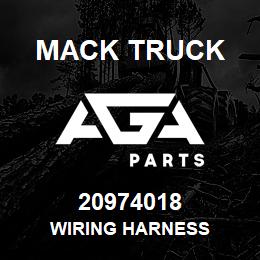 20974018 Mack Truck WIRING HARNESS | AGA Parts