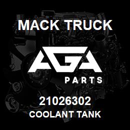 21026302 Mack Truck COOLANT TANK | AGA Parts