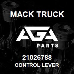 21026788 Mack Truck CONTROL LEVER | AGA Parts