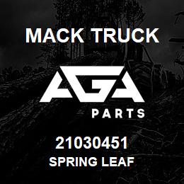 21030451 Mack Truck SPRING LEAF | AGA Parts