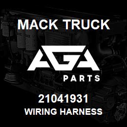 21041931 Mack Truck WIRING HARNESS | AGA Parts