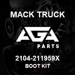 2104-211959X Mack Truck BOOT KIT | AGA Parts