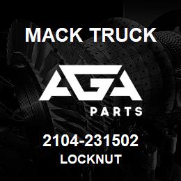 2104-231502 Mack Truck LOCKNUT | AGA Parts