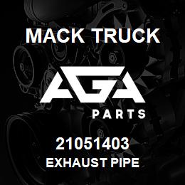 21051403 Mack Truck EXHAUST PIPE | AGA Parts