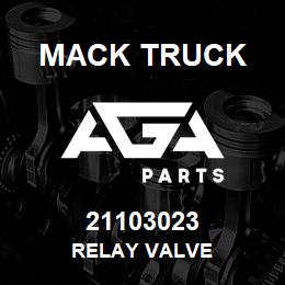 21103023 Mack Truck RELAY VALVE | AGA Parts