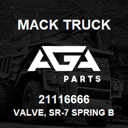 21116666 Mack Truck VALVE, SR-7 SPRING BRAKE | AGA Parts