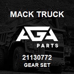 21130772 Mack Truck GEAR SET | AGA Parts