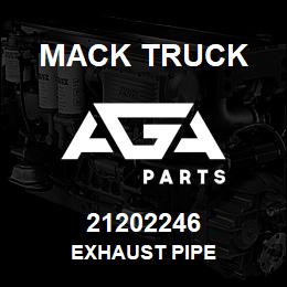 21202246 Mack Truck EXHAUST PIPE | AGA Parts