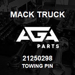 21250298 Mack Truck TOWING PIN | AGA Parts