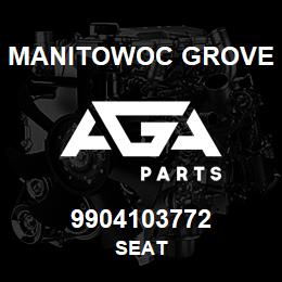 9904103772 Manitowoc Grove SEAT | AGA Parts