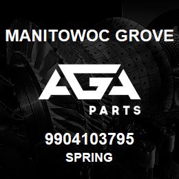 9904103795 Manitowoc Grove SPRING | AGA Parts