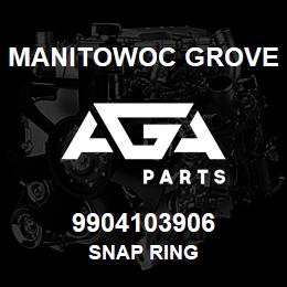 9904103906 Manitowoc Grove SNAP RING | AGA Parts