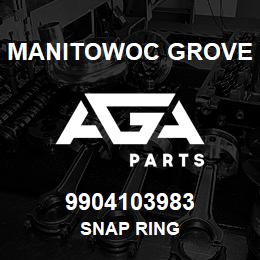 9904103983 Manitowoc Grove SNAP RING | AGA Parts