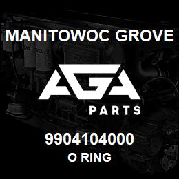 9904104000 Manitowoc Grove O RING | AGA Parts