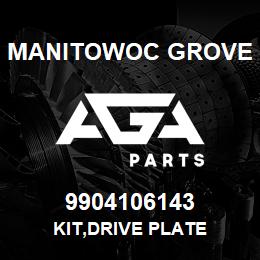 9904106143 Manitowoc Grove KIT,DRIVE PLATE | AGA Parts