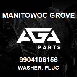 9904106156 Manitowoc Grove WASHER, PLUG | AGA Parts