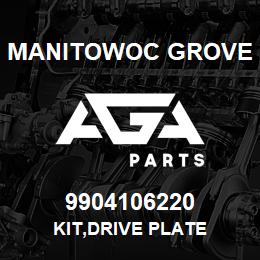 9904106220 Manitowoc Grove KIT,DRIVE PLATE | AGA Parts