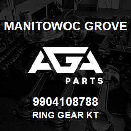 9904108788 Manitowoc Grove RING GEAR KT | AGA Parts