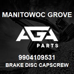 9904109531 Manitowoc Grove BRAKE DISC CAPSCREW | AGA Parts